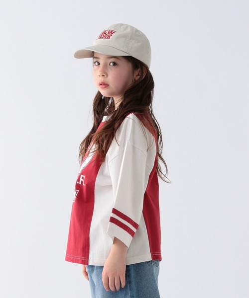 BAYFLOW（ベイフロー）の「[USED風!コーデの主役に♪]ナンバリングT(KIDS)（Tシャツ/カットソー・キッズ・ブルー/レッド/ブラック・150cm/130cm/110cm）」の3枚目の写真