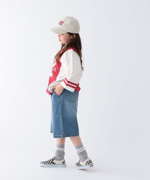 BAYFLOW（ベイフロー）の「[USED風!コーデの主役に♪]ナンバリングT(KIDS)（Tシャツ/カットソー・キッズ・ブルー/レッド/ブラック・150cm/130cm/110cm）」の11枚目の写真