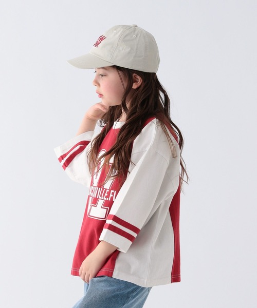 BAYFLOW（ベイフロー）の「[USED風!コーデの主役に♪]ナンバリングT(KIDS)（Tシャツ/カットソー・キッズ・ブルー/レッド/ブラック・150cm/130cm/110cm）」の14枚目の写真