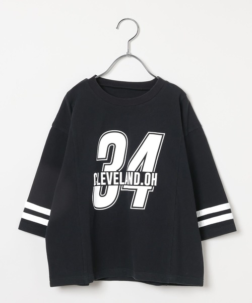 BAYFLOW（ベイフロー）の「[USED風!コーデの主役に♪]ナンバリングT(KIDS)（Tシャツ/カットソー・キッズ・ブルー/レッド/ブラック・150cm/130cm/110cm）」の22枚目の写真