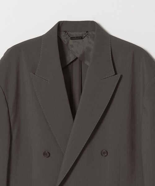 MONKEY TIME(モンキータイム)の「RENU TROシリーズ ダブル ブレスト ジャケット -セットアップ対応-(テーラードジャケット・メンズ・ブラック/ダークグレー・L/M/S/XL)」の16枚目の写真