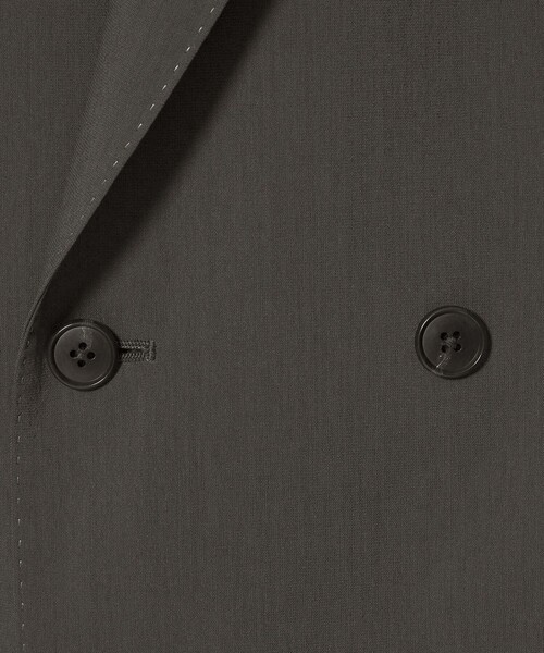 MONKEY TIME(モンキータイム)の「RENU TROシリーズ ダブル ブレスト ジャケット -セットアップ対応-(テーラードジャケット・メンズ・ブラック/ダークグレー・L/M/S/XL)」の18枚目の写真