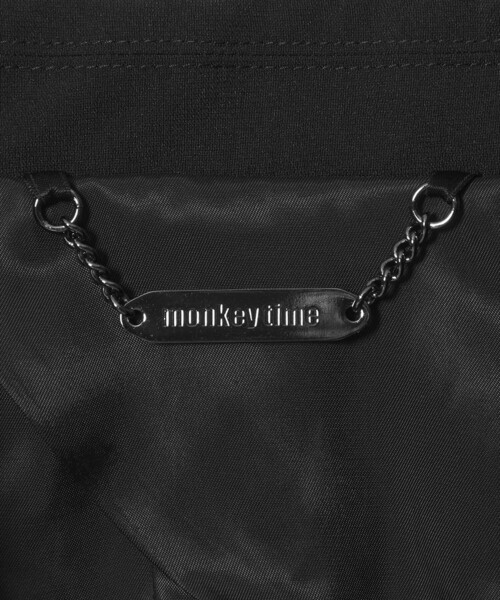 MONKEY TIME（モンキータイム）の「RENU TROシリーズ ダブル ブレスト ジャケット -セットアップ対応-（テーラードジャケット・メンズ・ブラック/ダークグレー・L/M/S/XL）」の20枚目の写真