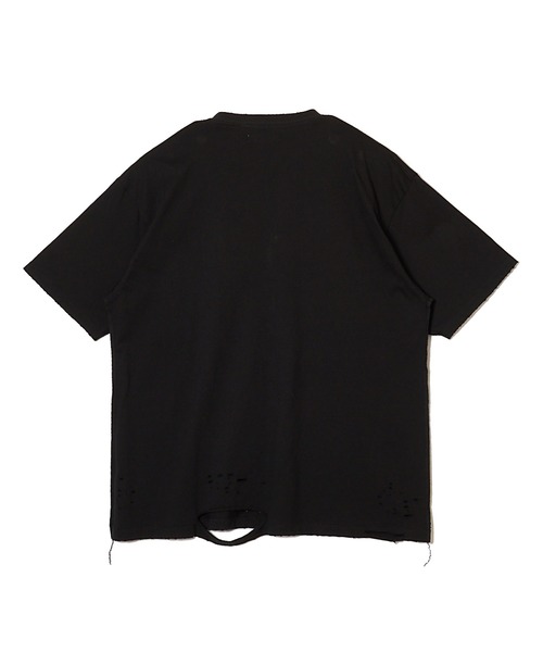 MSML(エムエスエムエル)の「DAMAGE T SHIRT(Tシャツ/カットソー・メンズ・ブラック/ホワイト・XL/L/M)」の3枚目の写真