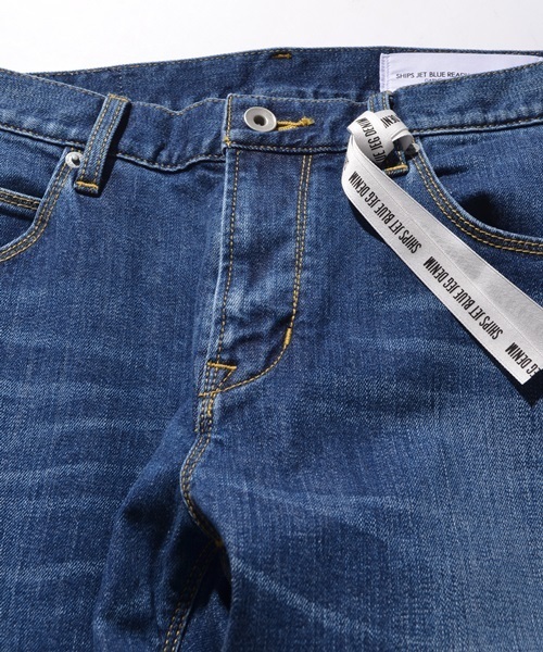 SHIPS JET BLUE（シップスジェットブルー）の「SHIPS JET BLUE(シップス ジェットブルー): クラフト JEGデニムパンツ■（デニムパンツ・メンズ・インディゴブルー/ライトインディゴブルー・MEDIUM/SMALL/LARGE）」の18枚目の写真