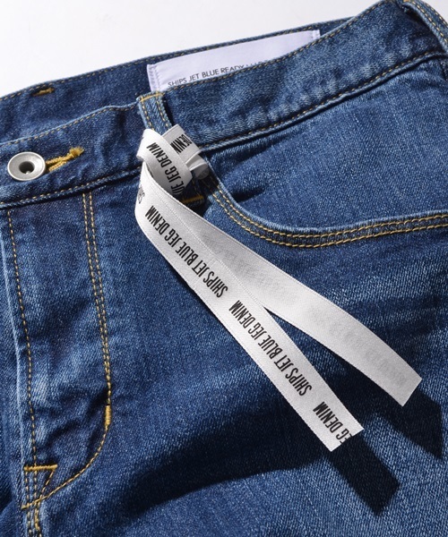 SHIPS JET BLUE（シップスジェットブルー）の「SHIPS JET BLUE(シップス ジェットブルー): クラフト JEGデニムパンツ■（デニムパンツ・メンズ・インディゴブルー/ライトインディゴブルー・MEDIUM/SMALL/LARGE）」の21枚目の写真
