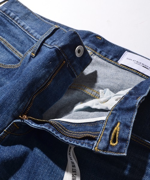 SHIPS JET BLUE（シップスジェットブルー）の「SHIPS JET BLUE(シップス ジェットブルー): クラフト JEGデニムパンツ■（デニムパンツ・メンズ・インディゴブルー/ライトインディゴブルー・MEDIUM/SMALL/LARGE）」の12枚目の写真