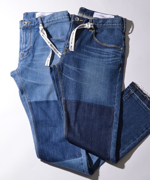 SHIPS JET BLUE（シップスジェットブルー）の「SHIPS JET BLUE(シップス ジェットブルー): クラフト JEGデニムパンツ■（デニムパンツ・メンズ・インディゴブルー/ライトインディゴブルー・MEDIUM/SMALL/LARGE）」の10枚目の写真