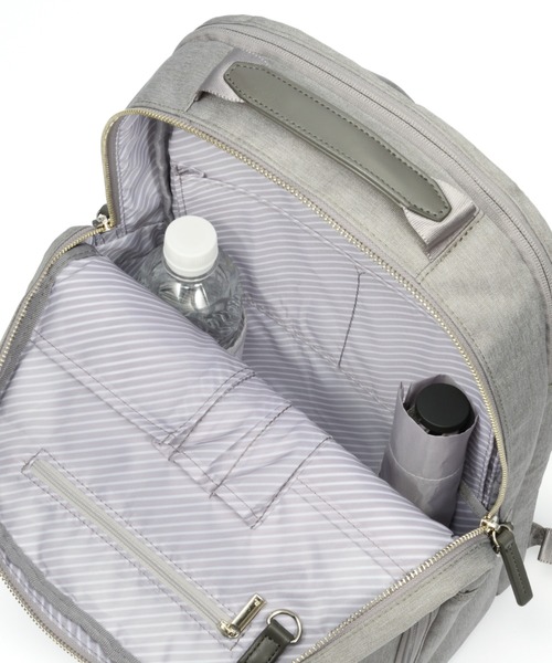 ace.(エース)の「ビジネスリュック フィッテムヘザー 16L A4サイズ 14インチPC メランジ素材 20113(ビジネスバッグ・レディース・ブラック/グレー・FREE)」の17枚目の写真