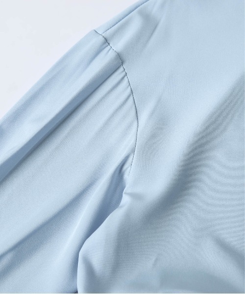 SUGAR BISKET(シュガービスケット)の「ダブルフリル ブラウス(Tシャツ/カットソー・レディース・ブルー/ホワイト/ピンク/ブラック・フリー)」の14枚目の写真