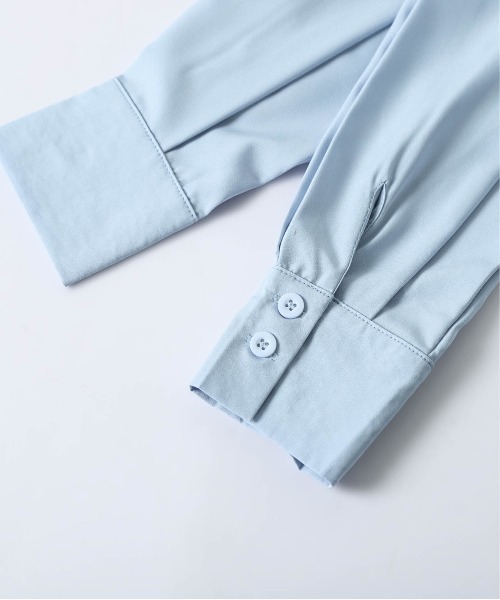 SUGAR BISKET(シュガービスケット)の「ダブルフリル ブラウス(Tシャツ/カットソー・レディース・ブルー/ホワイト/ピンク/ブラック・フリー)」の16枚目の写真