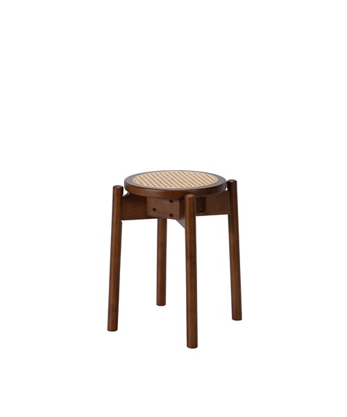 TIMELESS COMFORT（タイムレスコンフォート）の「ecruxe（エクリュクス）CARINA STOOL / カリナ スツール（家具・レディース・ブラウン/ナチュラル・ONE SIZE）」の6枚目の写真