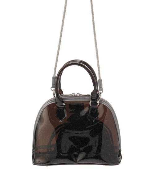 GYDA（ジェイダ）の「SymmetryGYDA GLITTERクリアBAG（ハンドバッグ・レディース・ブラック/クリア・FREE）」の8枚目の写真