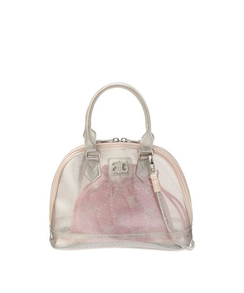 GYDA（ジェイダ）の「SymmetryGYDA GLITTERクリアBAG（ハンドバッグ・レディース・ブラック/クリア・FREE）」の16枚目の写真