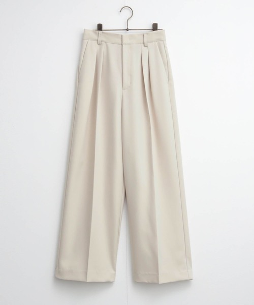 for/c（フォーシー）の「[セットアップ対応]インタックワイドパンツ【サスティナブル】（その他パンツ・レディース・グレー/ライトベージュ/ブラック・M/L/LL/PM/TM）」の20枚目の写真