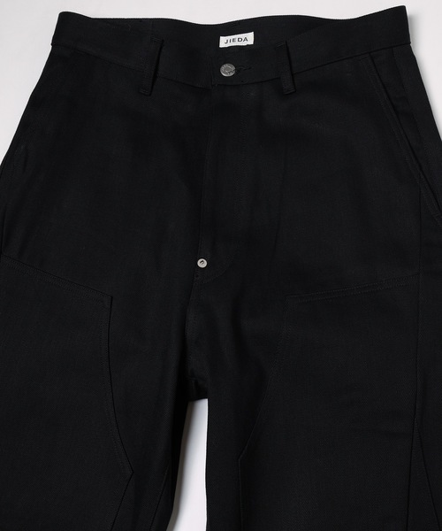 Jieda(ジエダ)の「CUT OFF DOUBLE KNEE DENIM PANTS(デニムパンツ・メンズ・インディゴブルー/ブラック・2/1)」の14枚目の写真