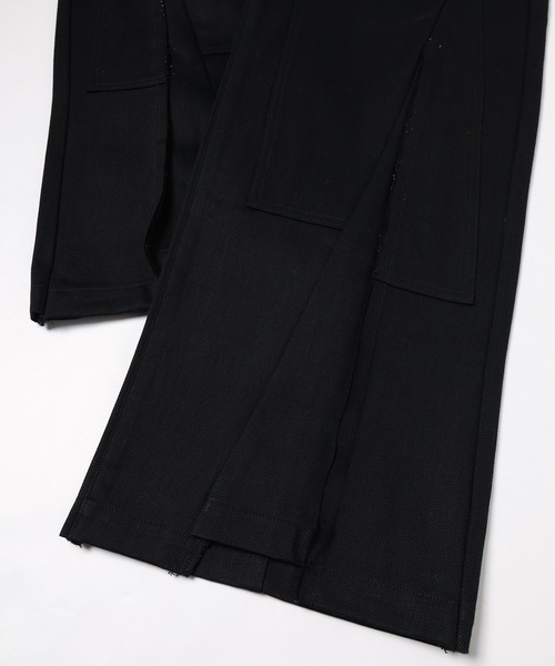 Jieda(ジエダ)の「CUT OFF DOUBLE KNEE DENIM PANTS(デニムパンツ・メンズ・インディゴブルー/ブラック・2/1)」の17枚目の写真