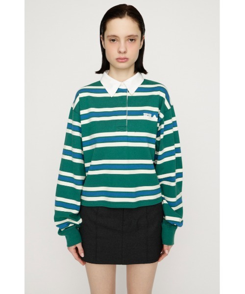 FILA x SLY RUGGER SHIRT フィラスライラガーシャツ 春服（ポロシャツ