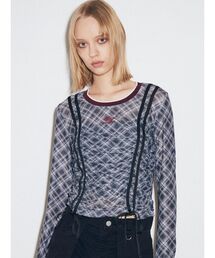 UMBRO | 【UMBRO×EMODA】シアーロングスリーブTシャツ(Tシャツ/カットソー)