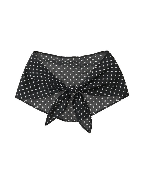 PINK HOUSE（ピンクハウス）の「水玉スカーフ付きダンガリーセーラーワンピース（ワンピース・レディース・レッド/ピンク/インディゴブルー/ライトインディゴブルー/ブラック・フリー）」の12枚目の写真