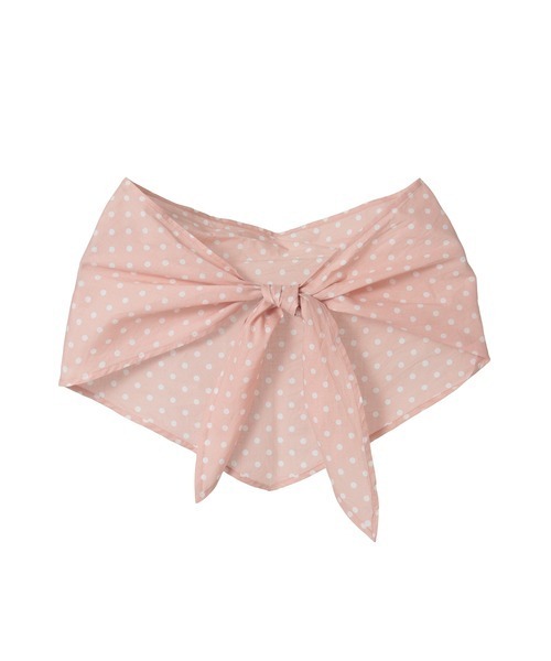 PINK HOUSE（ピンクハウス）の「水玉スカーフ付きダンガリーセーラーワンピース（ワンピース・レディース・レッド/ピンク/インディゴブルー/ライトインディゴブルー/ブラック・フリー）」の13枚目の写真