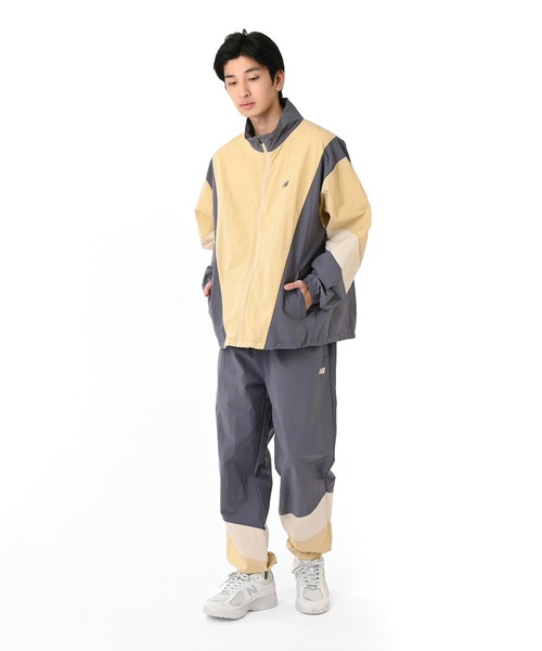 NEW BALANCE（ニューバランス）の「タスランナイロンウーブンジャケット（ブルゾン・メンズ・クリアブラウン/ライトベージュ・SMALL/MEDIUM/LARGE/X-LARGE/XX-LARGE）」の6枚目の写真