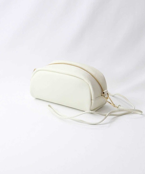 Gready Brilliant（グレディブリリアン）の「ポーチ型ミニショルダー（ショルダーバッグ・レディース・シルバー/アイボリー・FREE）」の18枚目の写真