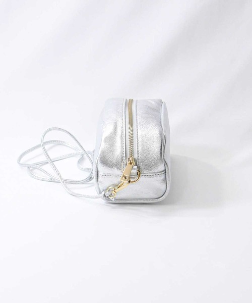 Gready Brilliant（グレディブリリアン）の「ポーチ型ミニショルダー（ショルダーバッグ・レディース・シルバー/アイボリー・FREE）」の20枚目の写真