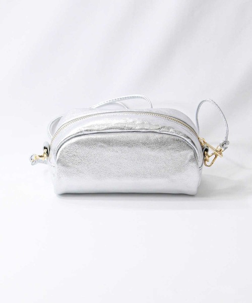 Gready Brilliant（グレディブリリアン）の「ポーチ型ミニショルダー（ショルダーバッグ・レディース・シルバー/アイボリー・FREE）」の21枚目の写真