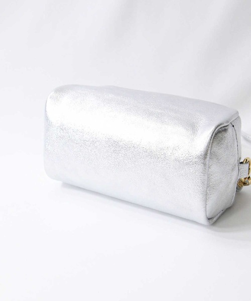 Gready Brilliant（グレディブリリアン）の「ポーチ型ミニショルダー（ショルダーバッグ・レディース・シルバー/アイボリー・FREE）」の22枚目の写真