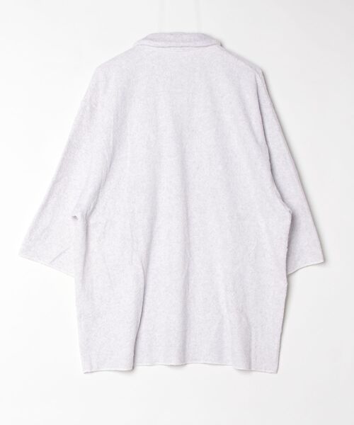 mocT(モクティー)の「【SE1】【mocT/モクティー】 PILE LOOPWHEEL OVERSIZED SKIPPER(シャツ/ブラウス・レディース・White・ONE)」の11枚目の写真
