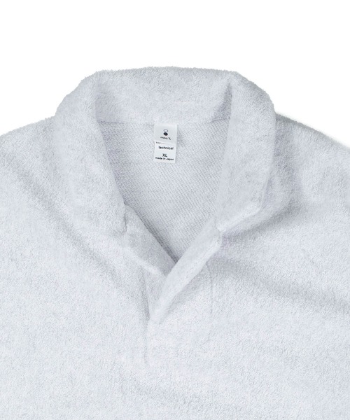 mocT(モクティー)の「【SE1】【mocT/モクティー】 PILE LOOPWHEEL OVERSIZED SKIPPER(シャツ/ブラウス・レディース・White・ONE)」の4枚目の写真
