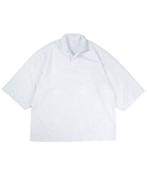 mocT(モクティー)の「【SE1】【mocT/モクティー】 PILE LOOPWHEEL OVERSIZED SKIPPER(シャツ/ブラウス・レディース・White・ONE)」の12枚目の写真