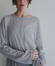 ETRE TOKYO（エトレトウキョウ）の「【ZOZO限定カラー/先行予約限定 10%OFF】センターピンタックシアーロンTee（Tシャツ/カットソー）」