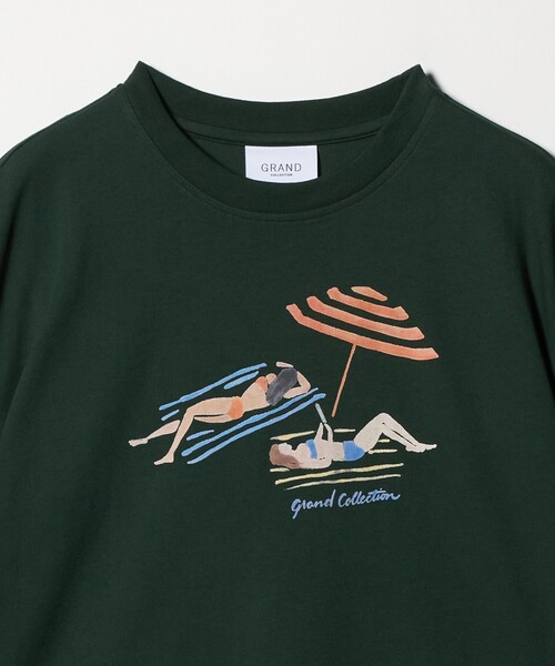 Steven Alan(スティーブンアラン)の「<GRAND COLLECTION > CENTRAL PARK TEE/Tシャツ(Tシャツ/カットソー・メンズ・ダークグリーン・L/M)」の3枚目の写真