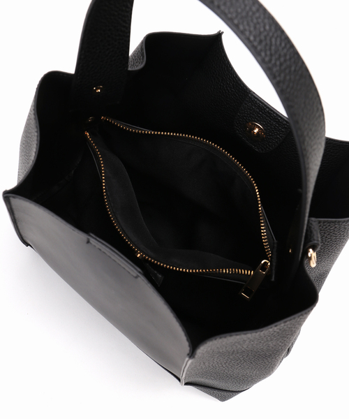 LE TALON（ルタロン）の「《追加》LETALON パネルパターンBAG（ショルダーバッグ・レディース・アイボリー/ブラック・FREE）」の13枚目の写真