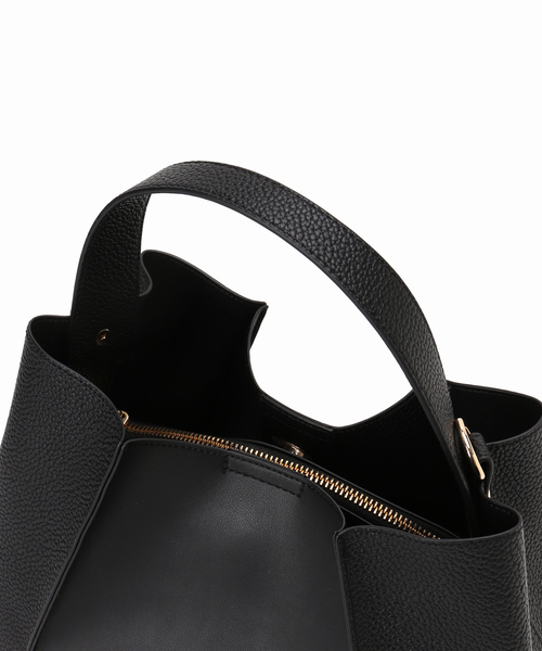 LE TALON（ルタロン）の「《追加》LETALON パネルパターンBAG（ショルダーバッグ・レディース・アイボリー/ブラック・FREE）」の16枚目の写真