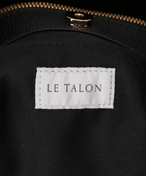 LE TALON（ルタロン）の「《追加》LETALON パネルパターンBAG（ショルダーバッグ・レディース・アイボリー/ブラック・FREE）」の9枚目の写真