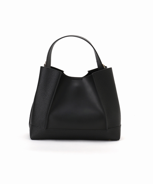 LE TALON（ルタロン）の「《追加》LETALON パネルパターンBAG（ショルダーバッグ・レディース・アイボリー/ブラック・FREE）」の4枚目の写真