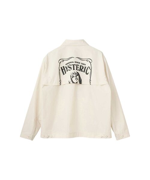 HYSTERIC GLAMOUR（ヒステリックグラマー）の「EVIL WOMAN SCRATCH ワークシャツジャケット（シャツ/ブラウス・メンズ・ブルー/ブラック/ホワイト・X-LARGE/LARGE/MEDIUM/SMALL）」の14枚目の写真