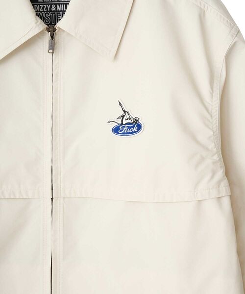 HYSTERIC GLAMOUR（ヒステリックグラマー）の「EVIL WOMAN SCRATCH ワークシャツジャケット（シャツ/ブラウス・メンズ・ブルー/ブラック/ホワイト・X-LARGE/LARGE/MEDIUM/SMALL）」の15枚目の写真