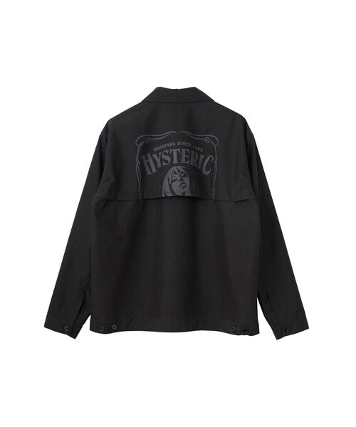 HYSTERIC GLAMOUR（ヒステリックグラマー）の「EVIL WOMAN SCRATCH ワークシャツジャケット（シャツ/ブラウス・メンズ・ブルー/ブラック/ホワイト・X-LARGE/LARGE/MEDIUM/SMALL）」の11枚目の写真