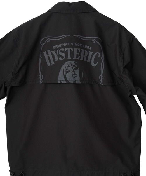HYSTERIC GLAMOUR（ヒステリックグラマー）の「EVIL WOMAN SCRATCH ワークシャツジャケット（シャツ/ブラウス・メンズ・ブルー/ブラック/ホワイト・X-LARGE/LARGE/MEDIUM/SMALL）」の13枚目の写真