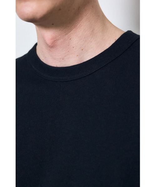 AZUL by moussy(アズールバイマウジー)の「ベーシックコットン半袖T(Tシャツ/カットソー・メンズ・ホワイト/ブラック/グレー・LARGE/MEDIUM/SMALL)」の15枚目の写真