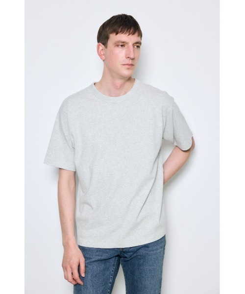 AZUL by moussy(アズールバイマウジー)の「ベーシックコットン半袖T(Tシャツ/カットソー・メンズ・ホワイト/ブラック/グレー・LARGE/MEDIUM/SMALL)」の20枚目の写真
