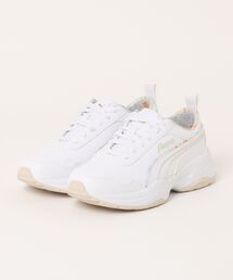 PUMA プーマ CILIA MODE FLOWER レディーススニーカー 厚底(シリアモードフラワー) 407398