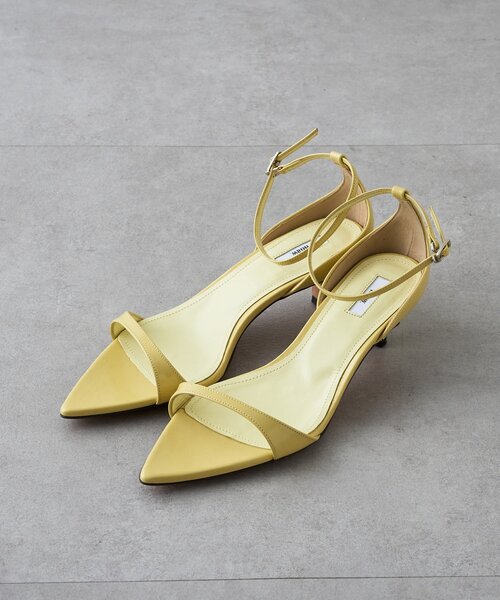Whim Gazette（ウィムガゼット）の「＜インフルエンサーコラボカラーあり＞【Hoaw.】ストラップサンダル（サンダル・レディース・レモンイエロー/ブラック・37/36/38/35）」の8枚目の写真