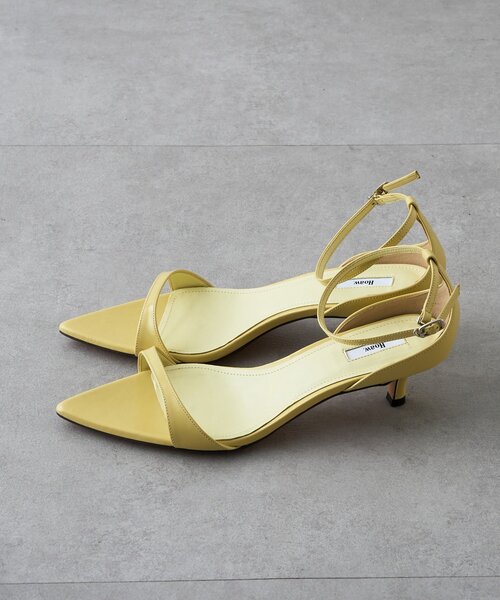 Whim Gazette（ウィムガゼット）の「＜インフルエンサーコラボカラーあり＞【Hoaw.】ストラップサンダル（サンダル・レディース・レモンイエロー/ブラック・37/36/38/35）」の9枚目の写真