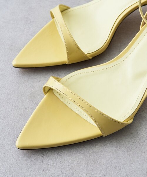 Whim Gazette（ウィムガゼット）の「＜インフルエンサーコラボカラーあり＞【Hoaw.】ストラップサンダル（サンダル・レディース・レモンイエロー/ブラック・37/36/38/35）」の12枚目の写真