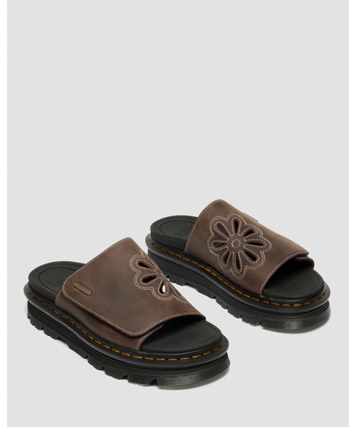 Dr. Martens(ドクターマーチン)の「Dr. Martens/ドクターマーチン ZEBZAG スライド サンダル 42913200(サンダル・メンズ・ブラウン・UK9/UK8/UK7/UK5/UK3/UK4/UK6)」の6枚目の写真